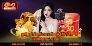 88M Khuyến Mãi Slot Lần Nạp Đầu Tiên - Thưởng 100% Giá Trị